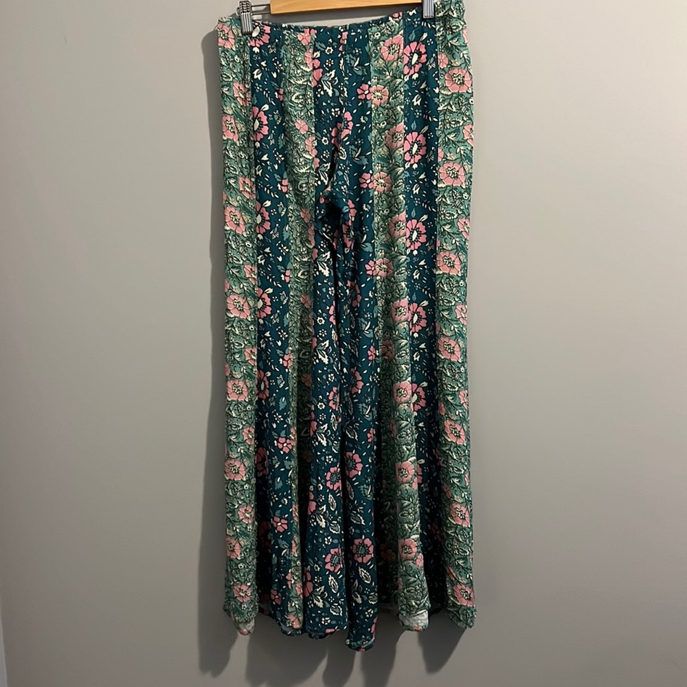 NWTS F.P. BALI SULTRY BOHO FLARE PANTS (S) - Picture 3 of 17